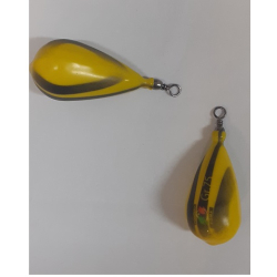 PERA  PLASTIFICATA BICOLORE  GIALLO/NERO